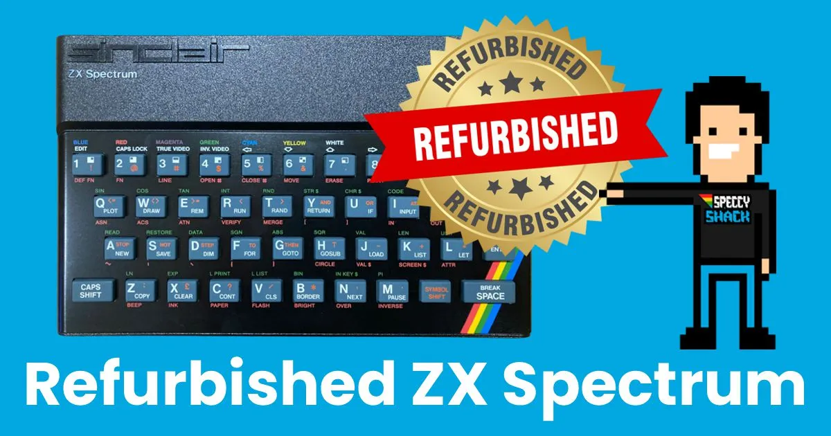 リサイクルPC Refurbished ZX Spectrum Computers Are Making a Comeback - Speccy Shack