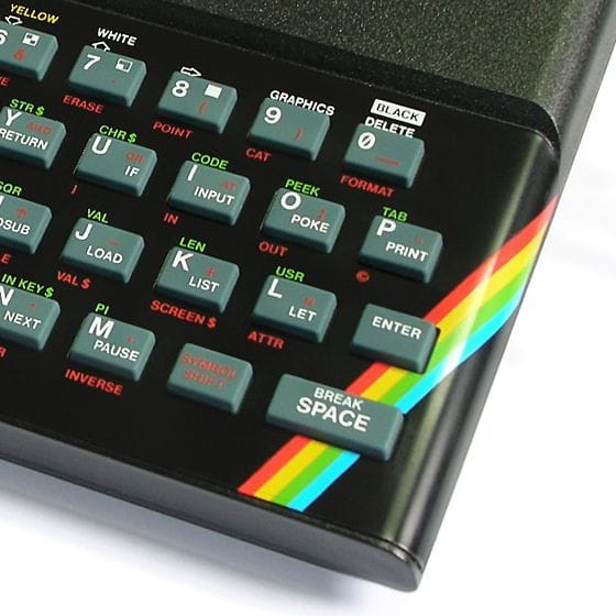 Sinclair ZX Spectrum 16K Home Computer Rainbow