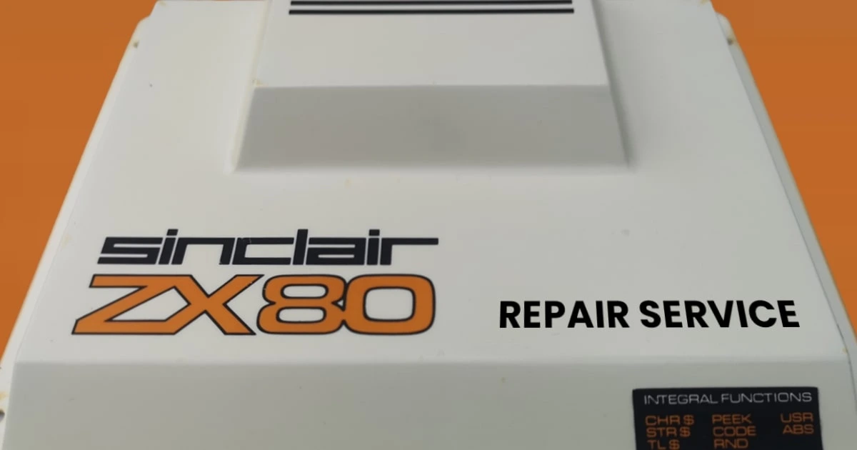 Sinclair ZX80 Computer Repair
